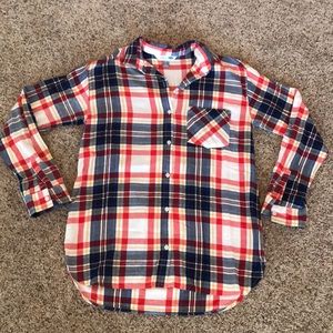 Old Navy Plaid Button Down